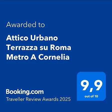 Attico Urbano Terrazza Su Metro A Cornelia Appartamento